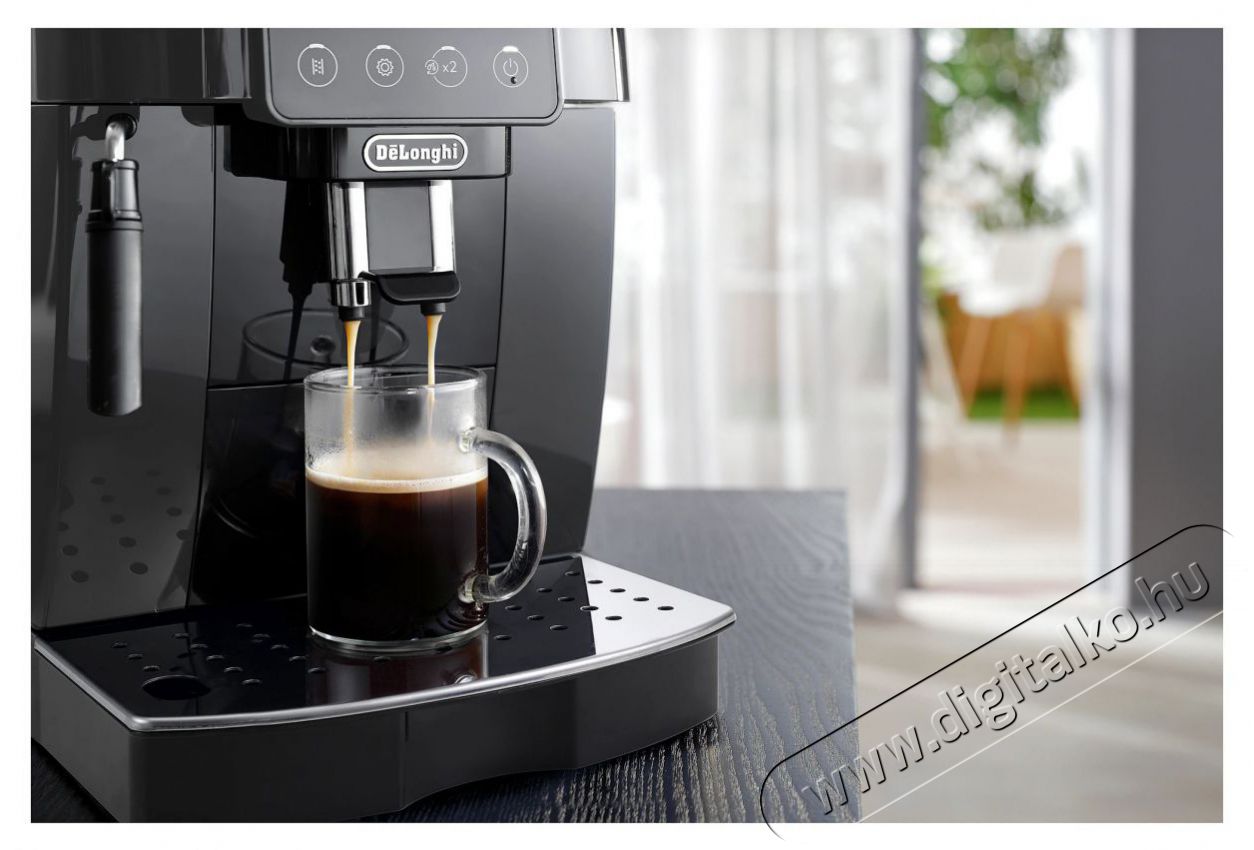Delonghi ECAM220.22.GB Magnifica Start Automata k&aacute;v&eacute;főző, 1450W, 1.8 l v&iacute;ztart&aacute;ly, 15 bar, Sz&uuml;rke/Fekete Konyhai term&eacute;kek - K&aacute;v&eacute;főző / k&aacute;v&eacute;&ouml;rlő / kieg&eacute;sz&iacute;tő - Automata k&aacute;v&eacute;főző - 495710