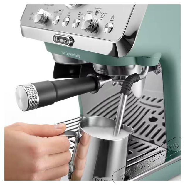 Delonghi EC9155.GR z&ouml;ld espresso k&aacute;v&eacute;főző Konyhai term&eacute;kek - K&aacute;v&eacute;főző / k&aacute;v&eacute;&ouml;rlő / kieg&eacute;sz&iacute;tő - Pressz&oacute; k&aacute;v&eacute;főző - 496864