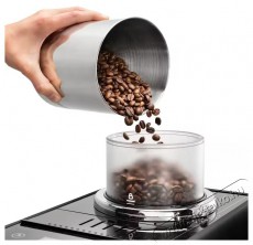 Delonghi EXAM440.55.B Rivelia Onyx Black Automata k&aacute;v&eacute;főző Konyhai term&eacute;kek - K&aacute;v&eacute;főző / k&aacute;v&eacute;&ouml;rlő / kieg&eacute;sz&iacute;tő - Automata k&aacute;v&eacute;főző - 500917