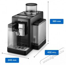 Delonghi EXAM440.55.B Rivelia Onyx Black Automata k&aacute;v&eacute;főző Konyhai term&eacute;kek - K&aacute;v&eacute;főző / k&aacute;v&eacute;&ouml;rlő / kieg&eacute;sz&iacute;tő - Automata k&aacute;v&eacute;főző - 500917