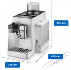 Delonghi EXAM440.55.W Rivelia Arctic White Automata k&aacute;v&eacute;főző Konyhai term&eacute;kek - K&aacute;v&eacute;főző / k&aacute;v&eacute;&ouml;rlő / kieg&eacute;sz&iacute;tő - Automata k&aacute;v&eacute;főző - 500918