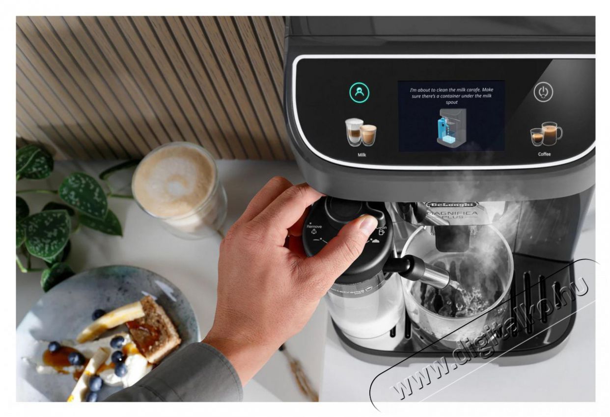 Delonghi ECAM 320.61.G Magnifica Plus automata k&aacute;v&eacute;főző Konyhai term&eacute;kek - K&aacute;v&eacute;főző / k&aacute;v&eacute;&ouml;rlő / kieg&eacute;sz&iacute;tő - Automata k&aacute;v&eacute;főző - 501350