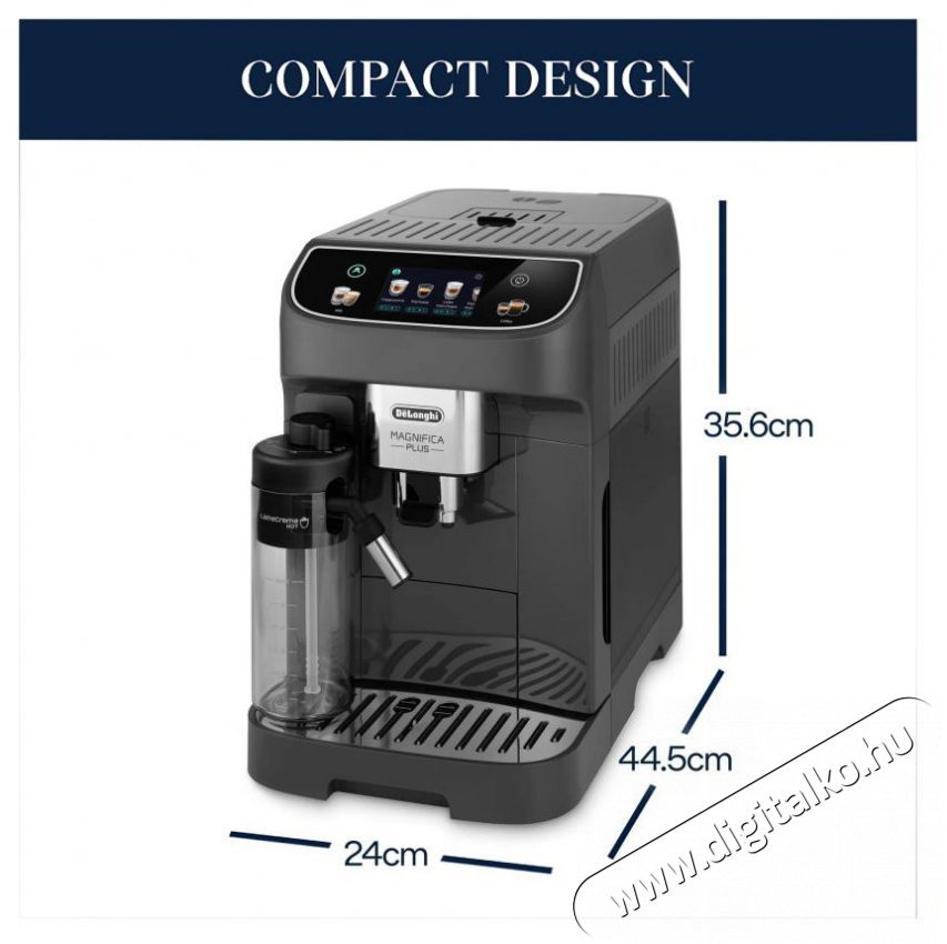 Delonghi ECAM 320.61.G Magnifica Plus automata k&aacute;v&eacute;főző Konyhai term&eacute;kek - K&aacute;v&eacute;főző / k&aacute;v&eacute;&ouml;rlő / kieg&eacute;sz&iacute;tő - Automata k&aacute;v&eacute;főző - 501350