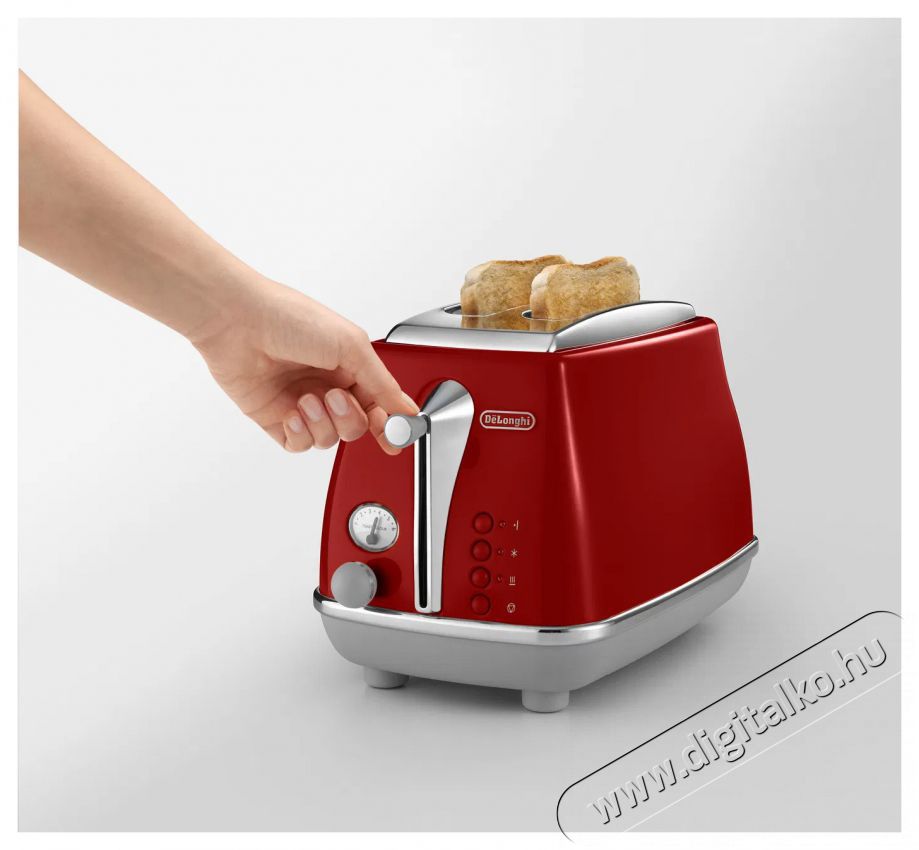 Delonghi Icona Capitals CTOC2103.R Konyhai term&eacute;kek - Konyhai kisg&eacute;p (s&uuml;t&eacute;s / főz&eacute;s / hűt&eacute;s / &eacute;telk&eacute;sz&iacute;t&eacute;s) - Keny&eacute;rpir&iacute;t&oacute; - 504728