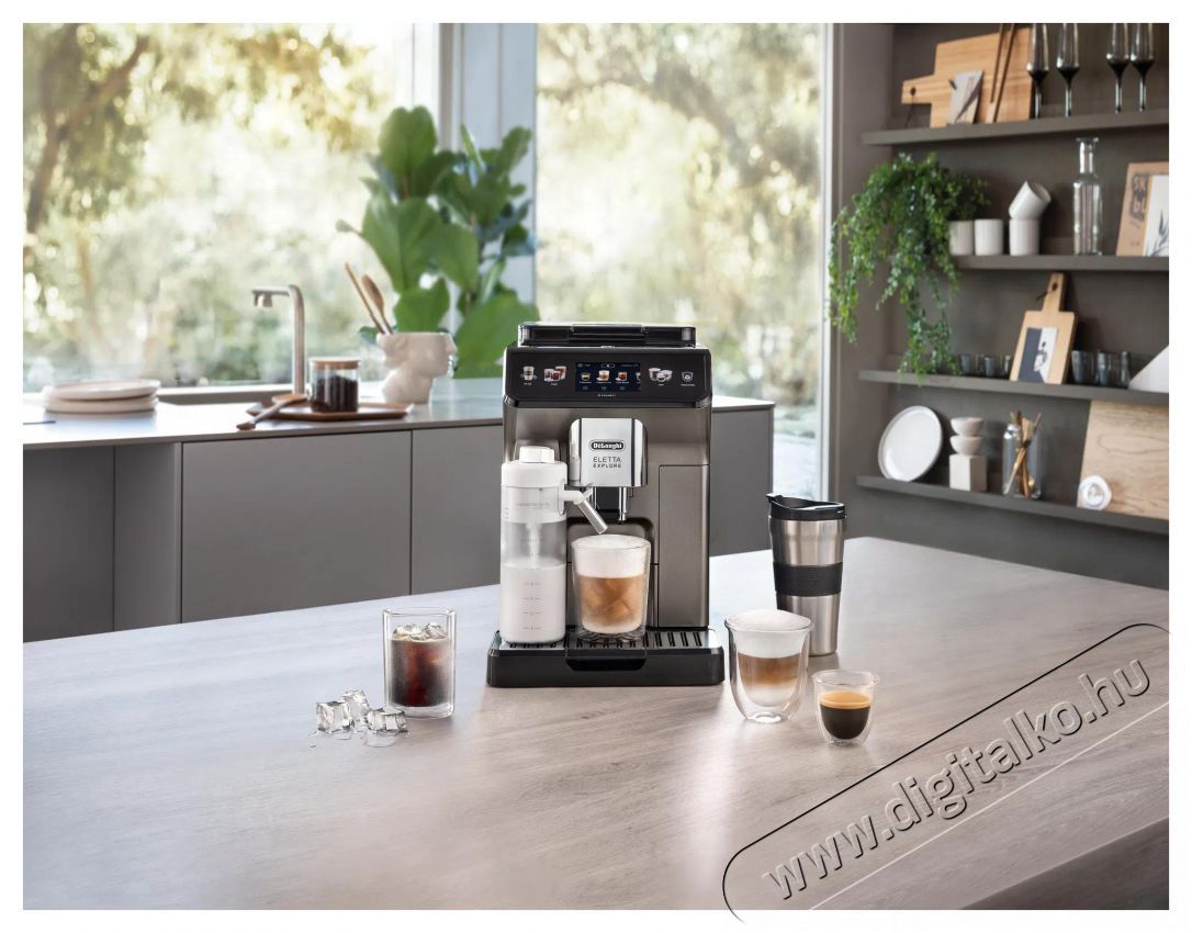 Delonghi ECAM450.86.T Automata k&aacute;v&eacute;főző Konyhai term&eacute;kek - K&aacute;v&eacute;főző / k&aacute;v&eacute;&ouml;rlő / kieg&eacute;sz&iacute;tő - Automata k&aacute;v&eacute;főző - 509836