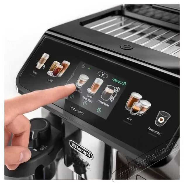 Delonghi ECAM450.86.T Automata k&aacute;v&eacute;főző Konyhai term&eacute;kek - K&aacute;v&eacute;főző / k&aacute;v&eacute;&ouml;rlő / kieg&eacute;sz&iacute;tő - Automata k&aacute;v&eacute;főző - 509836