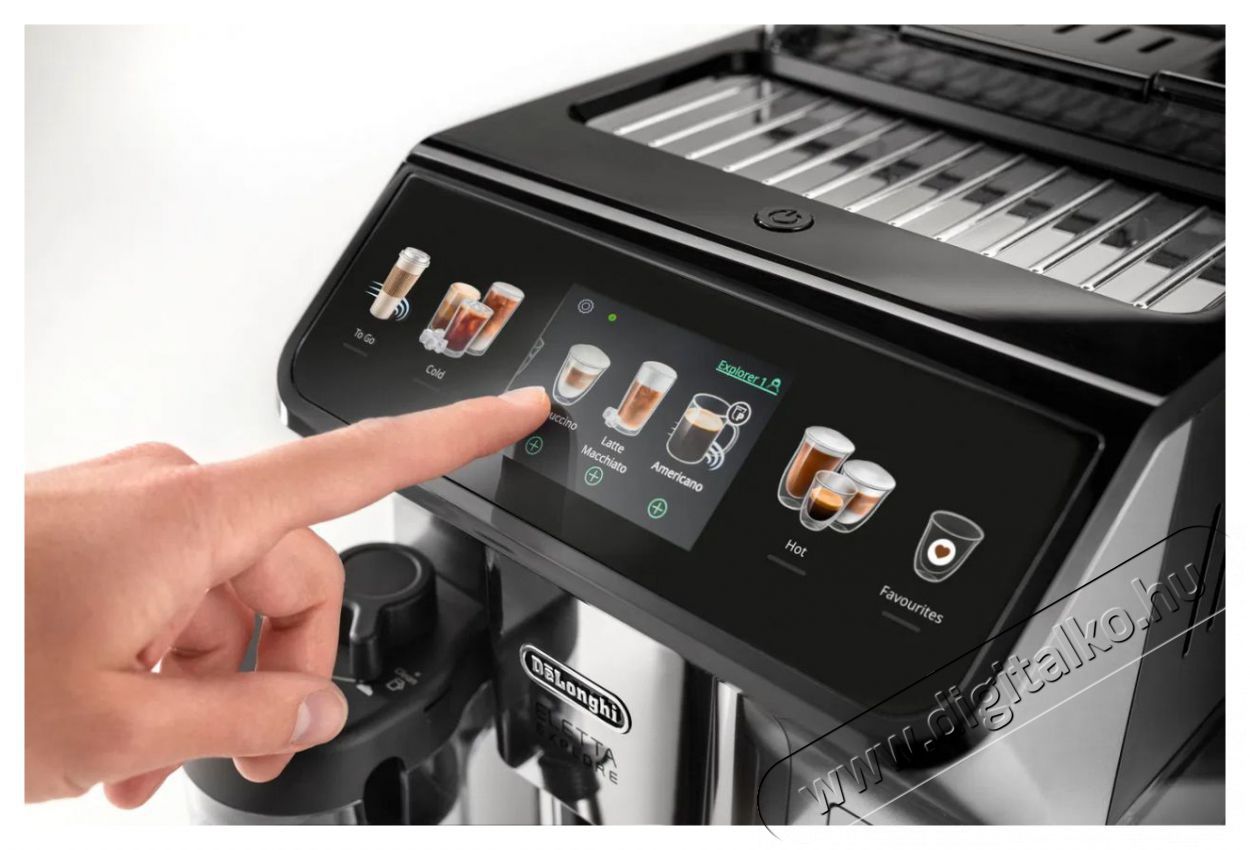 Delonghi Eletta Explore ECAM 450.55.S &Uacute;jdons&aacute;gok - &Uacute;j term&eacute;kek - 512658