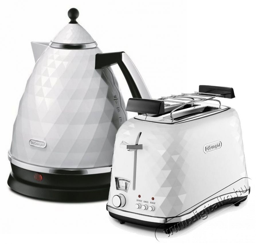 Delonghi Brillante KBJ2001.W + CTJ2103.W - feh&eacute;r Konyhai term&eacute;kek - Konyhai eszk&ouml;z - K&eacute;szlet / szett - 513052