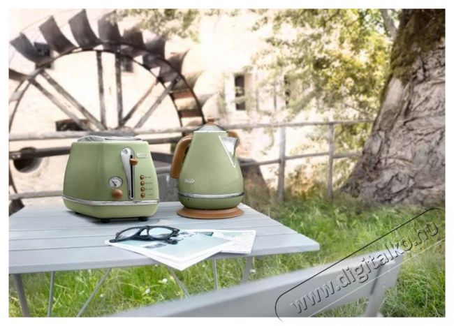 Delonghi Icona Vintage reggeliző kollekci&oacute; - z&ouml;ld (KBOV2001. GR & CTOV2103. GR) &Uacute;jdons&aacute;gok - &Uacute;j term&eacute;kek - 513061