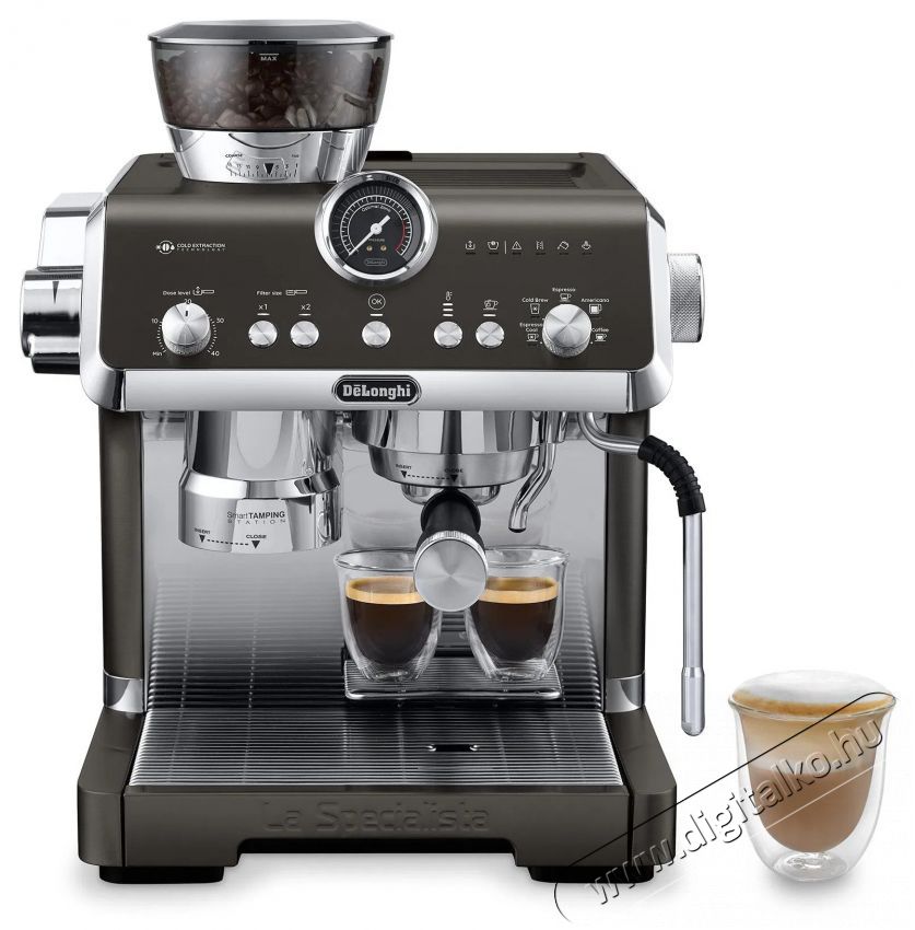 Delonghi La Specialista Opera EC9555.BK Konyhai term&eacute;kek - K&aacute;v&eacute;főző / k&aacute;v&eacute;&ouml;rlő / kieg&eacute;sz&iacute;tő - Pressz&oacute; k&aacute;v&eacute;főző - 512662