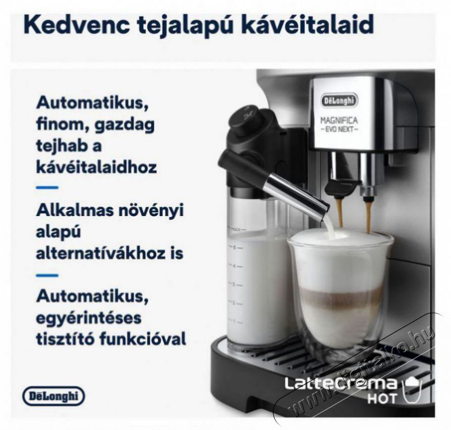 Delonghi ECAM310.80.SB K&Aacute;V&Eacute;FŐZŐ AUTOMATA Konyhai term&eacute;kek - K&aacute;v&eacute;főző / k&aacute;v&eacute;&ouml;rlő / kieg&eacute;sz&iacute;tő - Automata k&aacute;v&eacute;főző - 517197