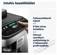 Delonghi ECAM310.80.SB K&Aacute;V&Eacute;FŐZŐ AUTOMATA Konyhai term&eacute;kek - K&aacute;v&eacute;főző / k&aacute;v&eacute;&ouml;rlő / kieg&eacute;sz&iacute;tő - Automata k&aacute;v&eacute;főző - 517197
