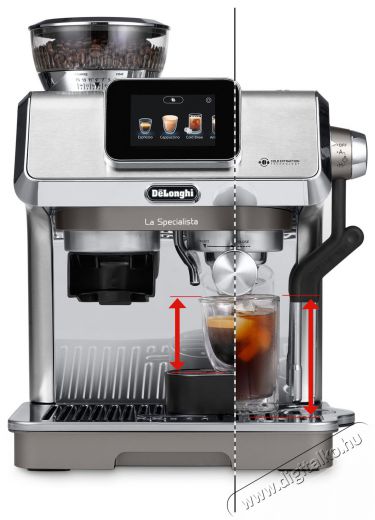 Delonghi La Specialista Touch EC9455.M Konyhai term&eacute;kek - K&aacute;v&eacute;főző / k&aacute;v&eacute;&ouml;rlő / kieg&eacute;sz&iacute;tő - Pressz&oacute; k&aacute;v&eacute;főző - 529364