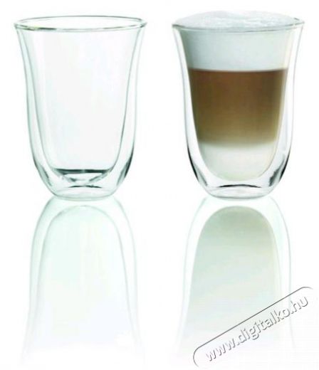 Delonghi Latte Macchiato Poh&aacute;rk&eacute;szlet, 2 db 330 ml Konyhai term&eacute;kek - Ed&eacute;ny - Ed&eacute;ny k&eacute;szlet - 524623