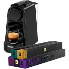 Delonghi Nespresso EN85.B Essenza Mini de la DeLonghi csomag, Fekete + 50db Nespresso k&aacute;v&eacute;kapszula Konyhai term&eacute;kek - K&aacute;v&eacute;főző / k&aacute;v&eacute;&ouml;rlő / kieg&eacute;sz&iacute;tő - Kapszul&aacute;s / podos k&aacute;v&eacute;főző - 531180