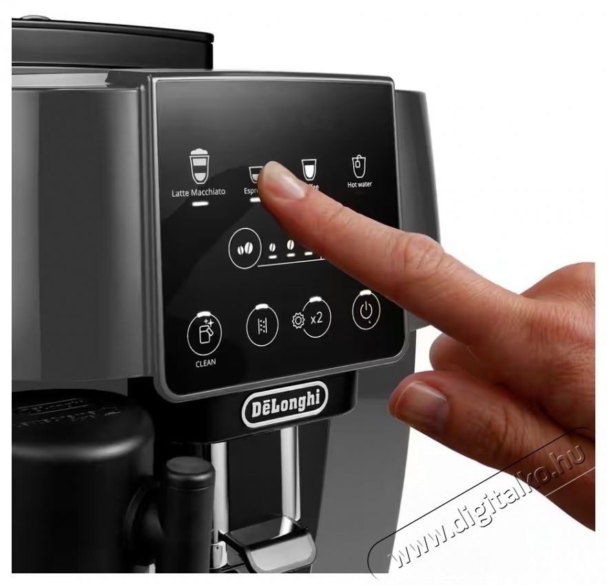 Delonghi ECAM223.61.GB fekete tejhabos&iacute;t&oacute;val automata k&aacute;v&eacute;főző Konyhai term&eacute;kek - K&aacute;v&eacute;főző / k&aacute;v&eacute;&ouml;rlő / kieg&eacute;sz&iacute;tő - Automata k&aacute;v&eacute;főző - 502016