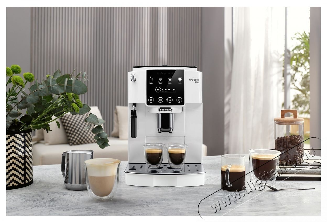 Delonghi Magnifica Start ECAM 220.20.W Automatikus k&aacute;v&eacute;főző Konyhai term&eacute;kek - K&aacute;v&eacute;főző / k&aacute;v&eacute;&ouml;rlő / kieg&eacute;sz&iacute;tő - Automata k&aacute;v&eacute;főző - 540639
