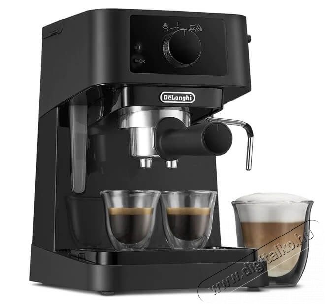 Delonghi EC230.BK eszpressz&oacute; k&aacute;v&eacute;főző Konyhai term&eacute;kek - K&aacute;v&eacute;főző / k&aacute;v&eacute;&ouml;rlő / kieg&eacute;sz&iacute;tő - Pressz&oacute; k&aacute;v&eacute;főző - 369925