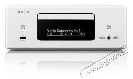 Denon RCDN-12 DAB Sztere&oacute; CD/r&aacute;di&oacute;erős&iacute;tő WHITE HGL Audio-Video / Hifi / Multim&eacute;dia - Hifi - Sztere&oacute; - Sztere&oacute; erős&iacute;tő - 493094