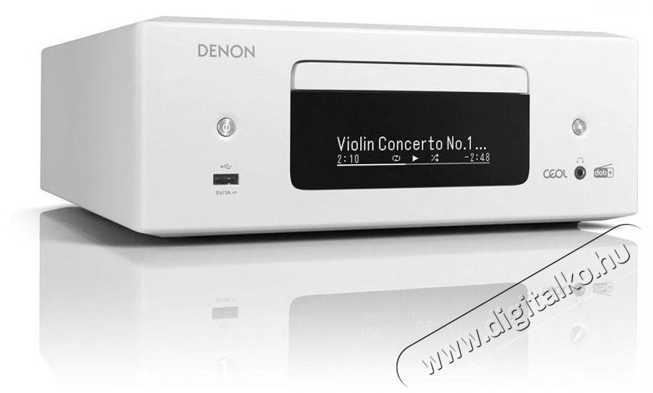 Denon RCDN-12 DAB Sztere&oacute; CD/r&aacute;di&oacute;erős&iacute;tő WHITE HGL Audio-Video / Hifi / Multim&eacute;dia - Hifi - Sztere&oacute; - Sztere&oacute; erős&iacute;tő - 493094