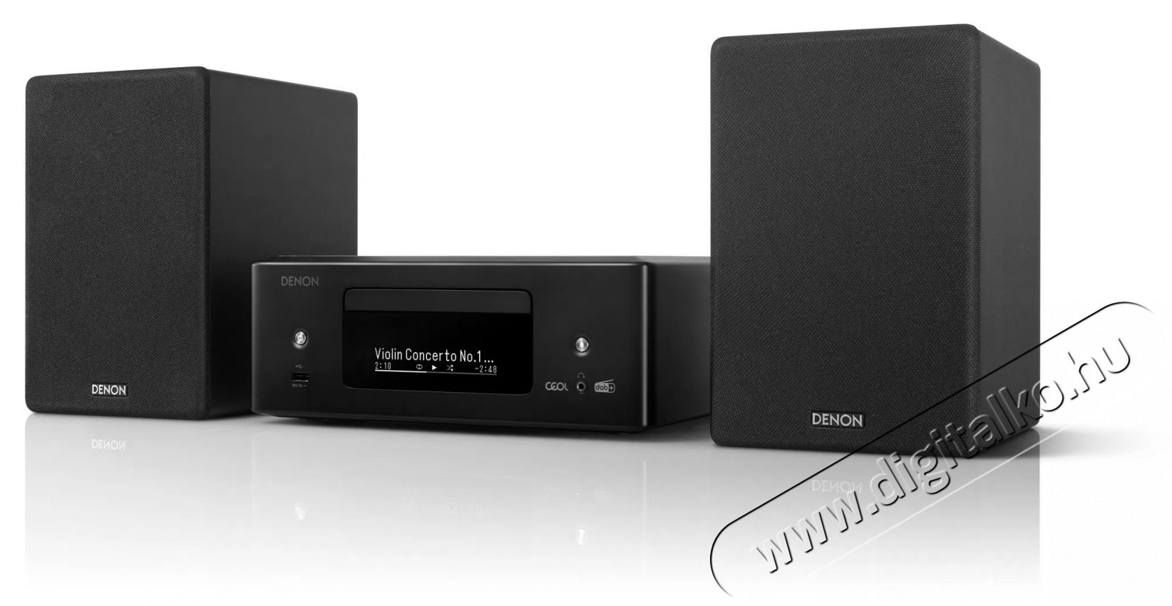 Denon RCD-N12 DAB CEOL - fekete Audio-Video / Hifi / Multim&eacute;dia - CD / DVD / Blu-Ray / Multim&eacute;dia k&eacute;sz&uuml;l&eacute;k - CD lej&aacute;tsz&oacute; - 511434