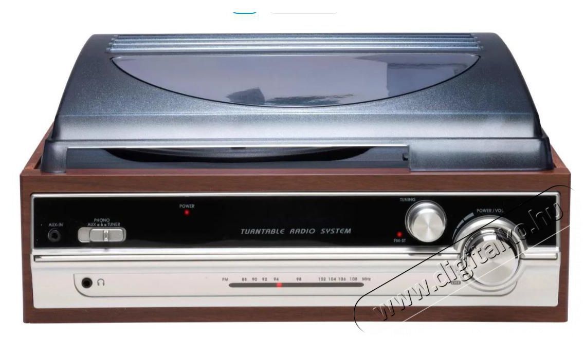 Denver VPR-190 Audio-Video / Hifi / Multim&eacute;dia - Bakelit lemezj&aacute;tsz&oacute; - Bakelit lemezj&aacute;tsz&oacute; - 524630