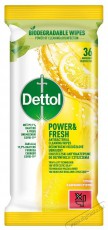 Dettol antibakteriális felülettisztító, citrom illatú, 36 darab Háztartás / Otthon / Kültér - Tisztító / mosó - Kiegészítő - 504729