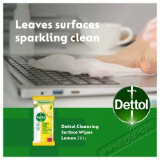 Dettol antibakteri&aacute;lis fel&uuml;lettiszt&iacute;t&oacute;, citrom illat&uacute;, 36 darab H&aacute;ztart&aacute;s / Otthon / K&uuml;lt&eacute;r - Tiszt&iacute;t&oacute; / mos&oacute; - Kieg&eacute;sz&iacute;tő - 504729