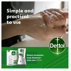 Dettol &Eacute;rint&eacute;s n&eacute;lk&uuml;li szappanadagol&oacute; Aloe Vera 250 ml H&aacute;ztart&aacute;s / Otthon / K&uuml;lt&eacute;r - F&uuml;rdőszoba / wc - Szappan adagol&oacute; - 523434