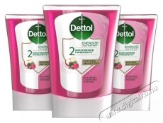 Dettol &Eacute;rint&eacute;s n&eacute;lk&uuml;li k&eacute;zmos&oacute; k&eacute;sz&uuml;l&eacute;k ut&aacute;nt&ouml;ltő - Erdei gy&uuml;m&ouml;lcs, 3x 250 ml H&aacute;ztart&aacute;s / Otthon / K&uuml;lt&eacute;r - F&uuml;rdőszoba / wc - Foly&eacute;kony szappan - 537768