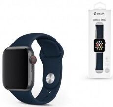 Devia ST324857 Devia 40mm iWatch karpánt sötétkék Mobil / Kommunikáció / Smart - Mobiltelefon kiegészítő / tok - Kiegészítő - 369204