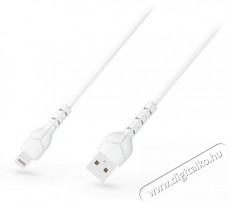 Devia ST348594 ECO Kintone V2 2,1A 1m USB/Lightning fehér adat- és töltőkábel Tv kiegészítők - Kábel / csatlakozó - USB kábel - 386887
