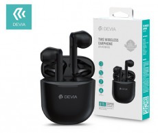 Devia ST351068 Bluetooth v5.0 Joy A10 Series TWS with Charging Case - fekete sztere&oacute; headset Audio-Video / Hifi / Multim&eacute;dia - F&uuml;l &eacute;s Fejhallgat&oacute;k - F&uuml;lhallgat&oacute; mikrofonnal / headset - 437850