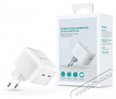 Devia ST366086 GaN 35W 2xType-C hálózati töltő adapter Akkuk és töltők - Li-ion akkumulátor és töltő (gyári) - Töltő / hálózati adapter - 478478
