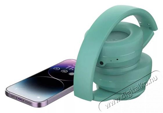 Devia ST383557 z&ouml;ld Bluetooth fejhallgat&oacute; Audio-Video / Hifi / Multim&eacute;dia - F&uuml;l &eacute;s Fejhallgat&oacute;k - Fejhallgat&oacute; - 497372