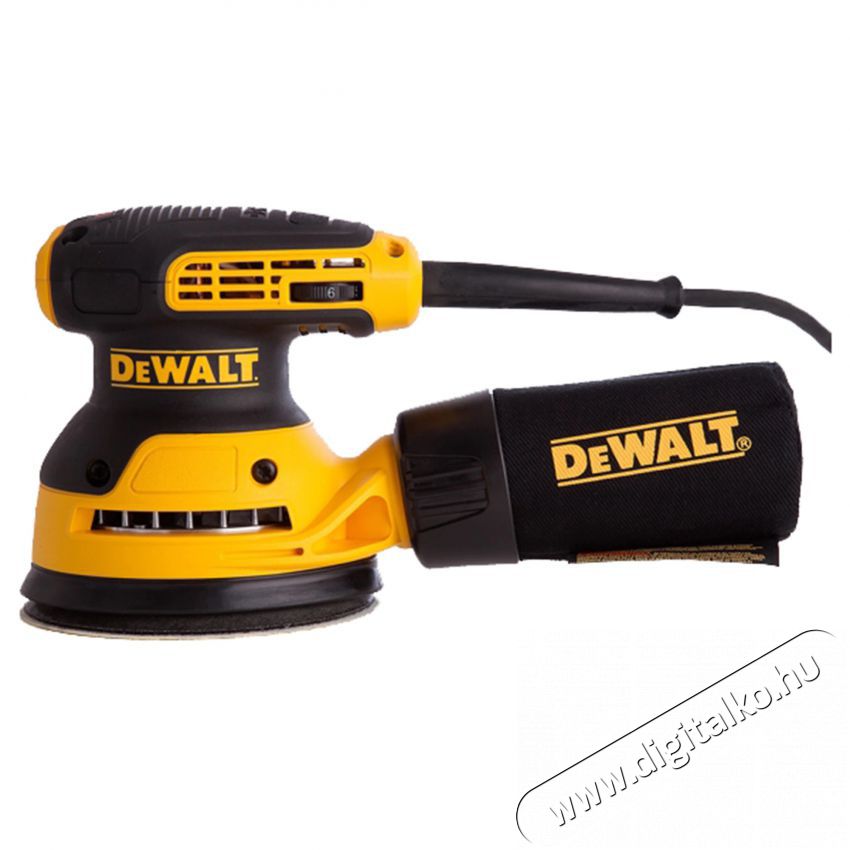 DeWalt DWE6423QS Excenter csiszol&oacute; 125mm H&aacute;ztart&aacute;s / Otthon / K&uuml;lt&eacute;r - Szersz&aacute;m - Csiszol&oacute; g&eacute;p - 365270