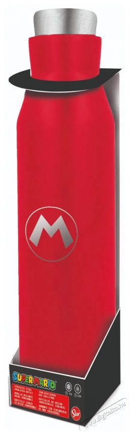 Diabolo rozsdamentes ac&eacute;l thermo palack - Super Mario, 580 ml Konyhai term&eacute;kek - Ed&eacute;ny - Termosz - 523442