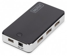 DIGITUS 7 portos USB hub Iroda &eacute;s sz&aacute;m&iacute;t&aacute;stechnika - Sz&aacute;m&iacute;t&oacute;g&eacute;p tartoz&eacute;k - USB k&aacute;bel - 393687