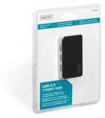 DIGITUS 7 portos USB hub Iroda &eacute;s sz&aacute;m&iacute;t&aacute;stechnika - Sz&aacute;m&iacute;t&oacute;g&eacute;p tartoz&eacute;k - USB k&aacute;bel - 393687