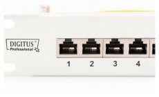 DIGITUS CAT6 24port 19 1U Kompakt sz&uuml;rke &aacute;rny&eacute;kolt Patch Panel Iroda &eacute;s sz&aacute;m&iacute;t&aacute;stechnika - H&aacute;l&oacute;zat - H&aacute;l&oacute;zati kieg&eacute;sz&iacute;tő - 393096