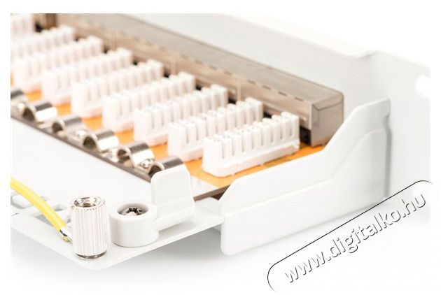DIGITUS CAT6 24port 19 1U Kompakt sz&uuml;rke &aacute;rny&eacute;kolt Patch Panel Iroda &eacute;s sz&aacute;m&iacute;t&aacute;stechnika - H&aacute;l&oacute;zat - H&aacute;l&oacute;zati kieg&eacute;sz&iacute;tő - 393096