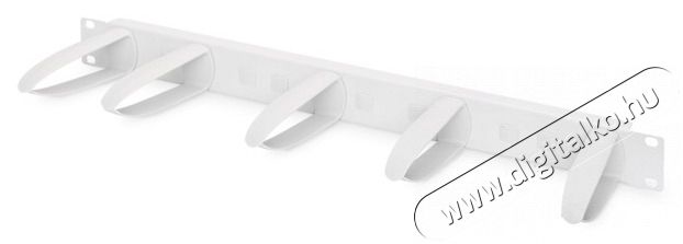 DIGITUS DN-97601-2 19 1U Műanyag gyűrűs sz&uuml;rke k&aacute;belrendező Iroda &eacute;s sz&aacute;m&iacute;t&aacute;stechnika - H&aacute;l&oacute;zat - H&aacute;l&oacute;zati kieg&eacute;sz&iacute;tő - 393194