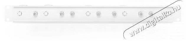 DIGITUS DN-97601-2 19 1U Műanyag gyűrűs sz&uuml;rke k&aacute;belrendező Iroda &eacute;s sz&aacute;m&iacute;t&aacute;stechnika - H&aacute;l&oacute;zat - H&aacute;l&oacute;zati kieg&eacute;sz&iacute;tő - 393194