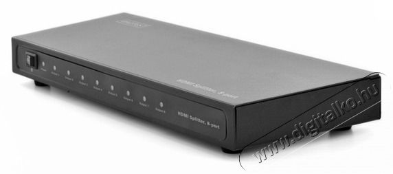 DIGITUS DS-43302 8 portos professzion&aacute;lis HDMI jel oszt&oacute; Tv kieg&eacute;sz&iacute;tők - K&aacute;bel / csatlakoz&oacute; - Csatlakoz&oacute; / eloszt&oacute; / &aacute;talak&iacute;t&oacute; - 393684