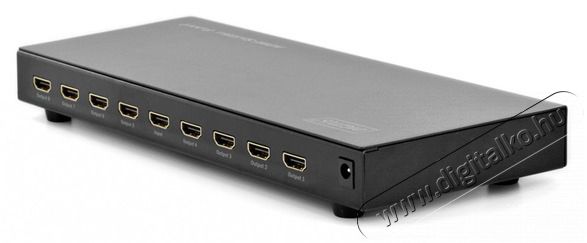 DIGITUS DS-43302 8 portos professzion&aacute;lis HDMI jel oszt&oacute; Tv kieg&eacute;sz&iacute;tők - K&aacute;bel / csatlakoz&oacute; - Csatlakoz&oacute; / eloszt&oacute; / &aacute;talak&iacute;t&oacute; - 393684
