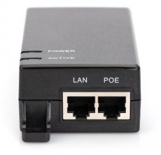 DIGITUS Gigabit Ethernet PoE 802.3af 15,4W t&aacute;pfelad&oacute; Iroda &eacute;s sz&aacute;m&iacute;t&aacute;stechnika - H&aacute;l&oacute;zat - H&aacute;l&oacute;zati kieg&eacute;sz&iacute;tő - 393048