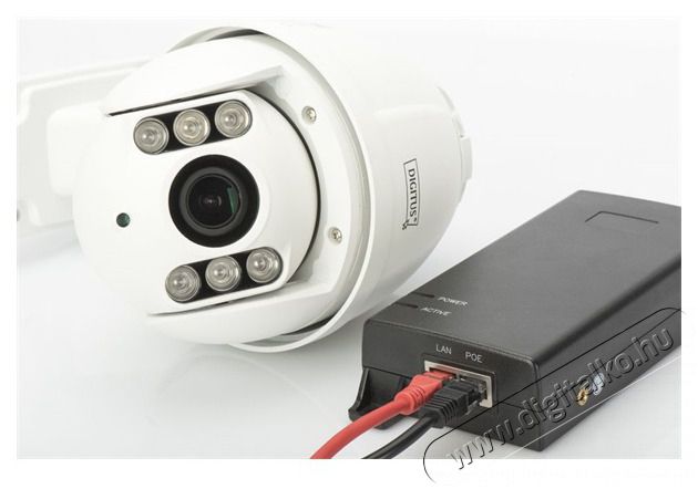DIGITUS Gigabit Ethernet PoE+ 802.3af/at 60W t&aacute;pfelad&oacute; Iroda &eacute;s sz&aacute;m&iacute;t&aacute;stechnika - H&aacute;l&oacute;zat - H&aacute;l&oacute;zati kieg&eacute;sz&iacute;tő - 393078
