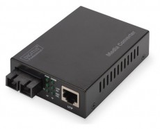 DIGITUS Gigabit MM (RJ45-SC) média konverter Iroda és számítástechnika - Hálózat - Hálózati kiegészítő - 393076