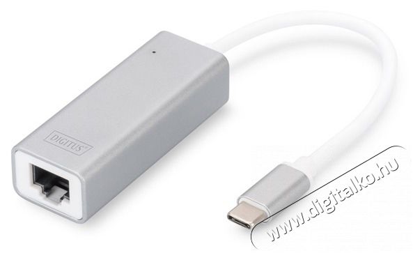 DIGITUS Vezet&eacute;kes USB Type-C Gigabit Ethernet Adapter Iroda &eacute;s sz&aacute;m&iacute;t&aacute;stechnika - Egy&eacute;b sz&aacute;m&iacute;t&aacute;stechnikai term&eacute;k - 393032