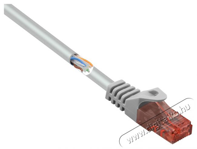 DIGITUS CAT6 U/UTP 1m sz&uuml;rke patch k&aacute;bel Iroda &eacute;s sz&aacute;m&iacute;t&aacute;stechnika - H&aacute;l&oacute;zat - H&aacute;l&oacute;zati kieg&eacute;sz&iacute;tő - 393481